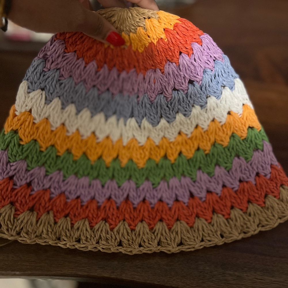 SHEIN trendy crochet hat